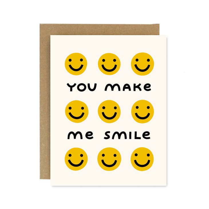 You Make Me Smile Card