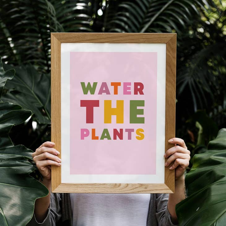 Water the Plants Print