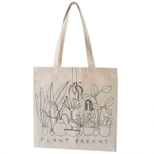 Plant Parent Canvas Tote