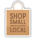 Shop Small and Local Sticker